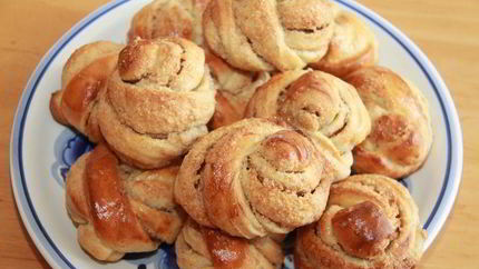 Шведские булочки с кардамоном