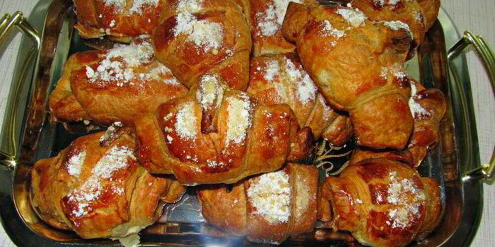 Рецепт сливочные круассаны с шоколадом