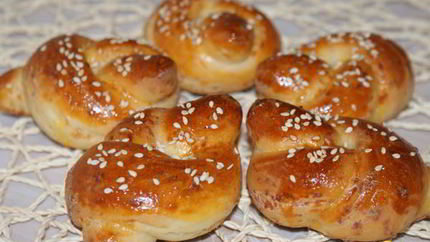 Сырно-чесночные булочки