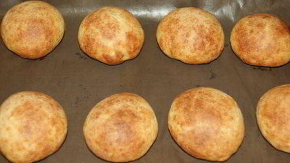 творожные бездрожжевые булочки к завтраку