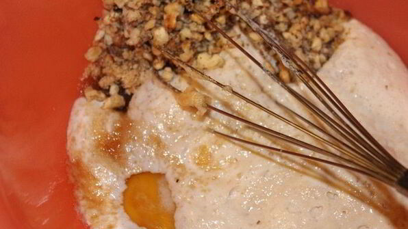 ватрушки с творогом на ореховом тесте