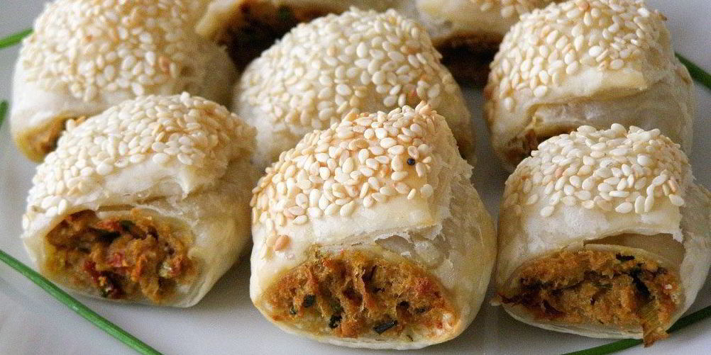 Рецепт закусочные булочки с курицей и чечевицей