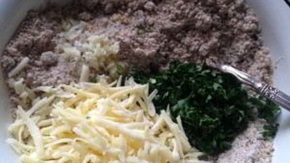 закусочные булочки с сыром и зеленью