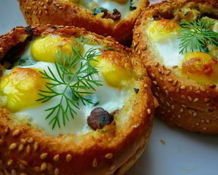 Завтрак в булочке