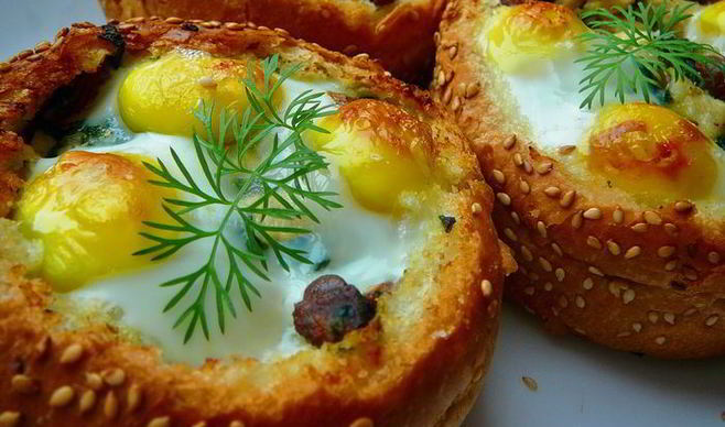 Завтрак в булочке