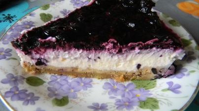 Черничный чизкейк с розмарином