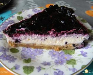 Черничный чизкейк с розмарином