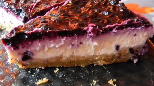 черничный чизкейк с розмарином