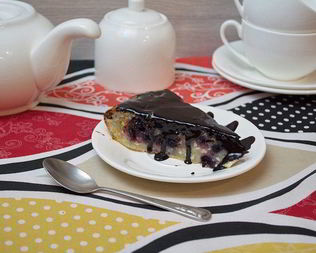 Черничный чизкейк