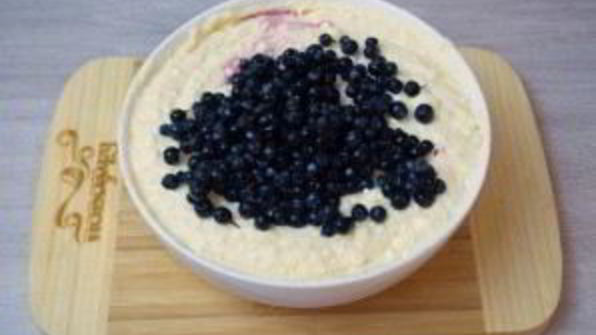 черничный чизкейк