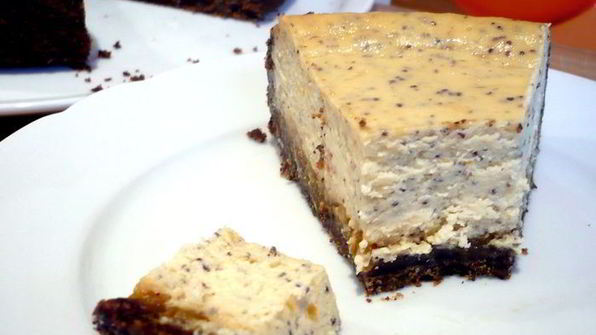 чизкейк апельсин в крапинку