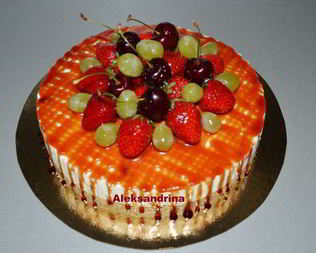 Чизкейк без выпечки Сказочный