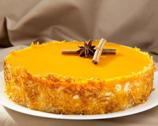 Чизкейк корично-тыквенный