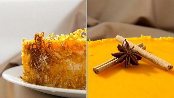 чизкейк корично-тыквенный