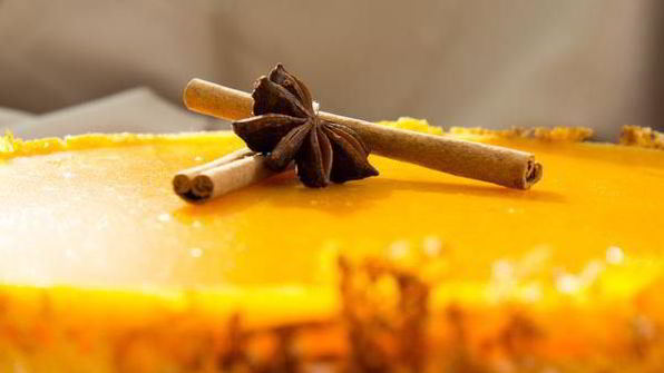 чизкейк корично-тыквенный