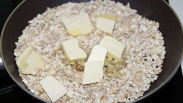 чизкейк на овсяной основе с вишней