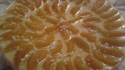 Чизкейк Новогодний с абрикосами