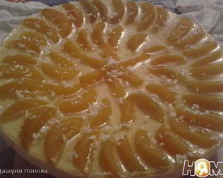 Чизкейк Новогодний с абрикосами