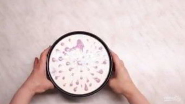 чизкейк с черной смородиной без выпечки