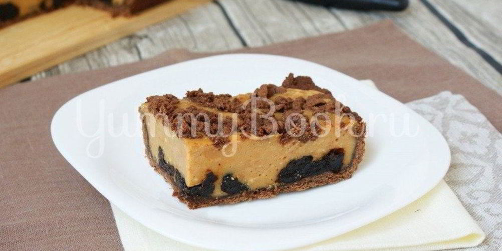 Рецепт чизкейк с черносливом