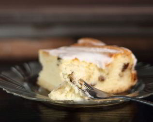 Чизкейк с изюмом