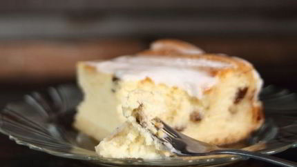 Чизкейк с изюмом