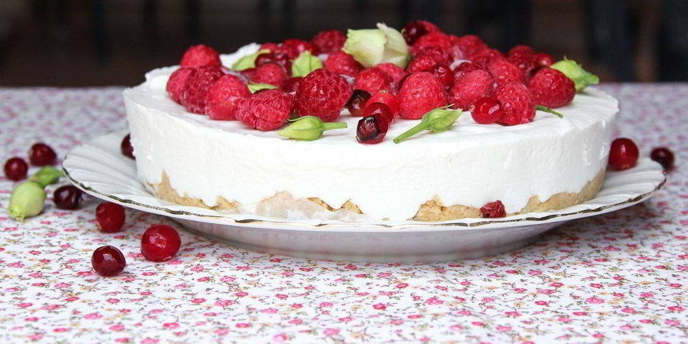 Рецепт чизкейк с летними ягодами