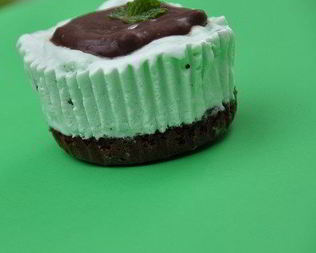 Чизкейк с мятой