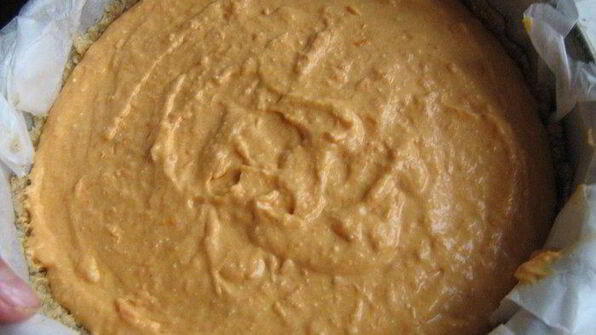 чизкейк с тыквой осенний блюз