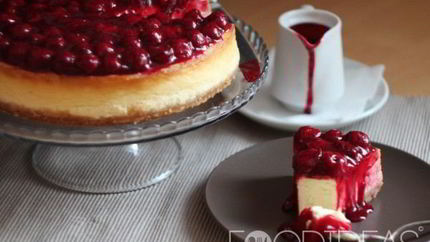 Чизкейк с вишней