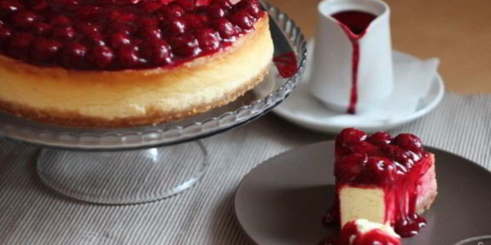 Рецепт чизкейк с вишней
