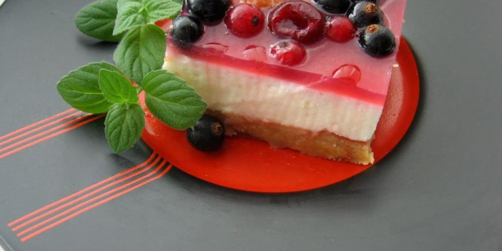 Рецепт чизкейк с ягодами
