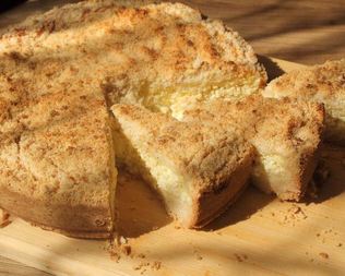 Чизкейк в песочном тесте