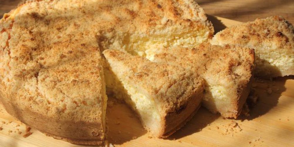 Рецепт чизкейк в песочном тесте