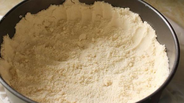 чизкейк в песочном тесте