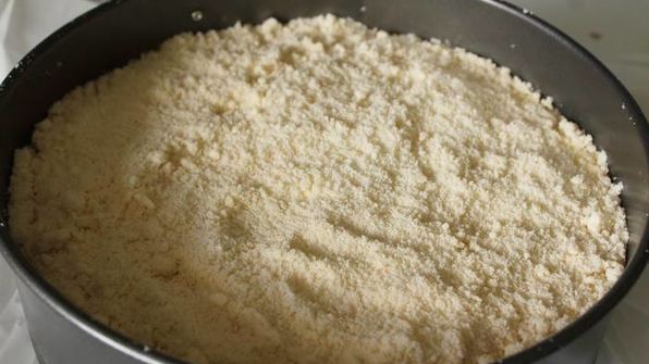 чизкейк в песочном тесте