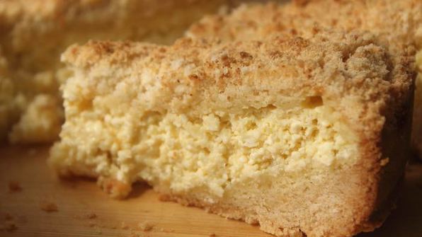 чизкейк в песочном тесте