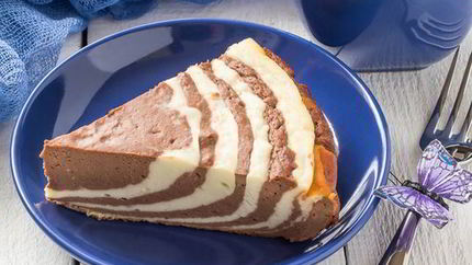 Чизкейк зебра