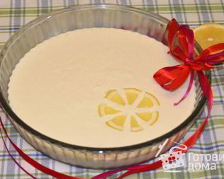 Диетический лимонный чизкейк