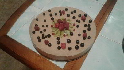 Диетический творожный чизкейк