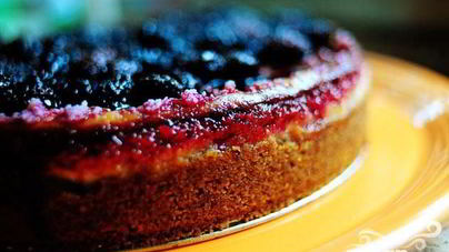 Ежевичный чизкейк