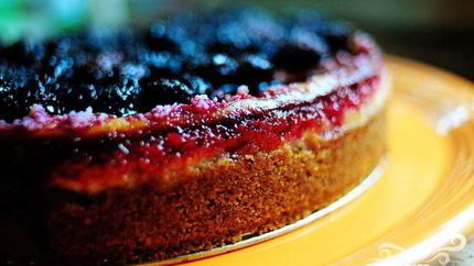 Ежевичный чизкейк