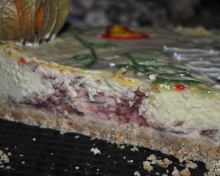 Клубничный чизкейк