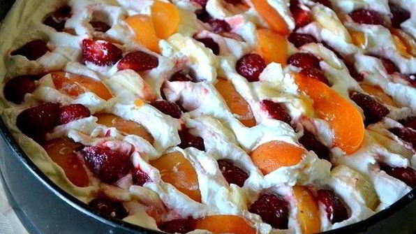 лимонный чизкейк лето