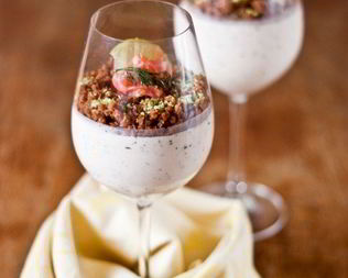 Лососевый чизкейк