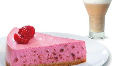 Малиновый чизкейк без выпечки