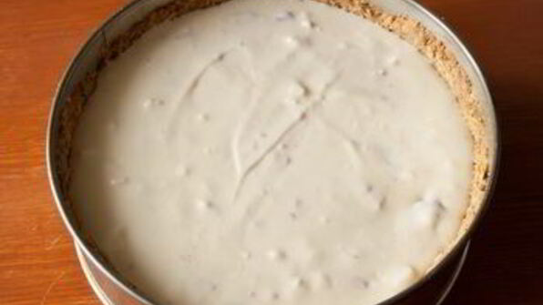 малиновый чизкейк с белым шоколадом