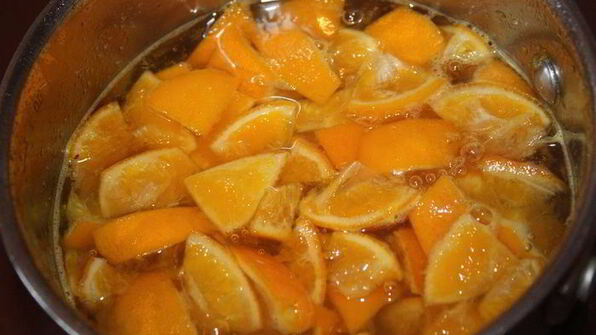 мандариновый чизкейк