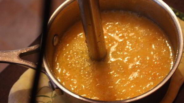 мандариновый чизкейк