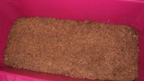 мраморный чизкейк с малиной и персиками